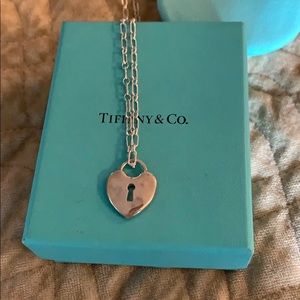 Tiffany Heart Lock Pendant